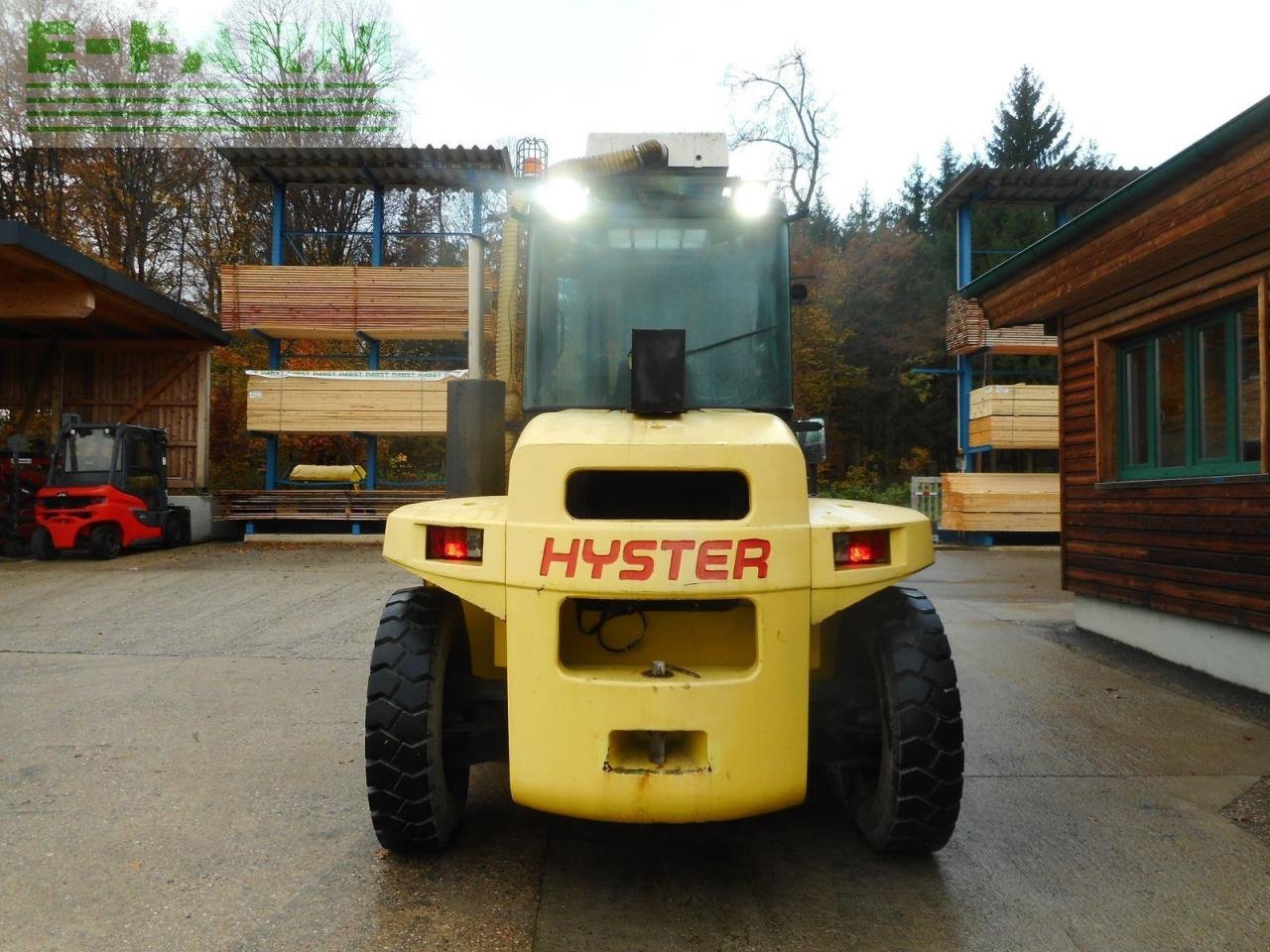 Frontstapler of the type Hyster h9.00xm ( vollausstattung ) 9 tonnen hubkraft, Gebrauchtmaschine in ST. NIKOLAI/DR. (Picture 3)