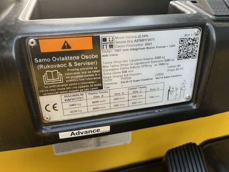 Frontstapler of the type Hyster J 2.5 XN, Gebrauchtmaschine in Enschede (Picture 9)