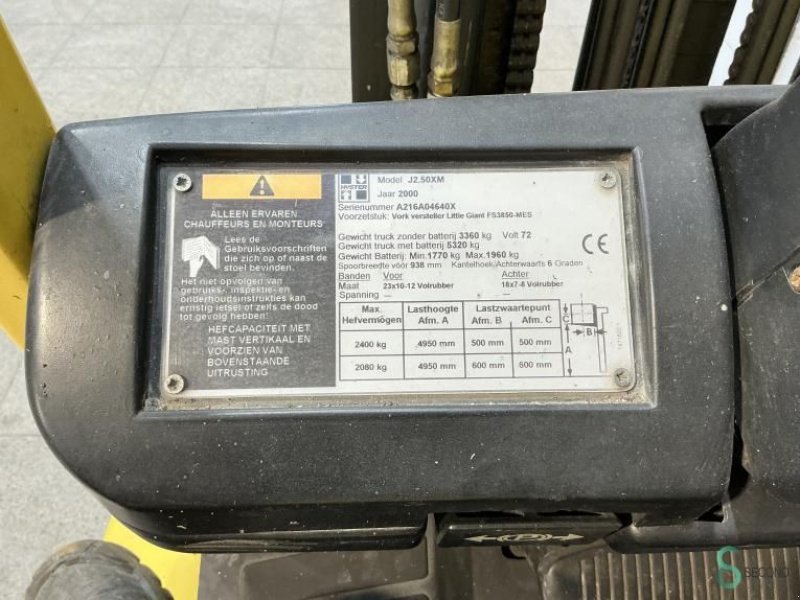 Frontstapler of the type Hyster J 2.50 XM, Gebrauchtmaschine in Wijchen (Picture 11)