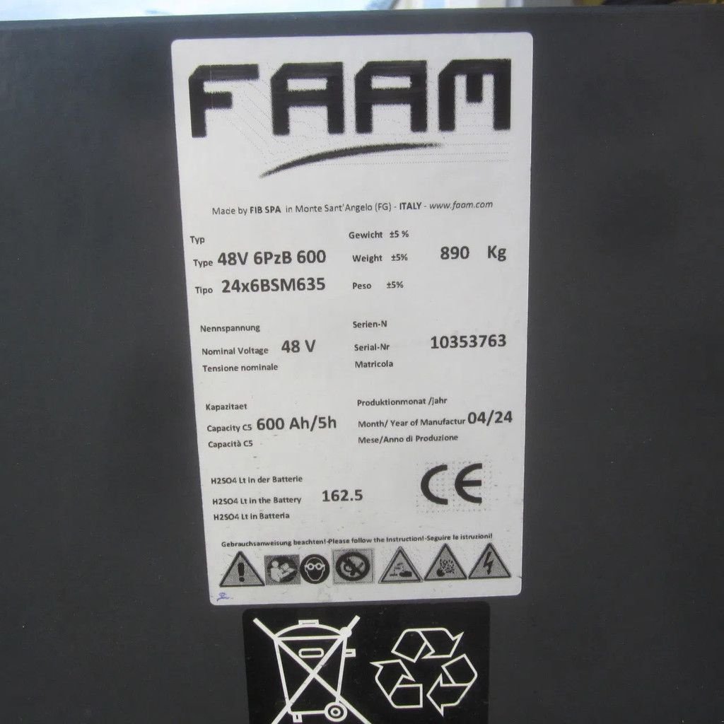 Frontstapler of the type Hyster J1.60 XMT, elek, triplomast, side shift, accu 2024, Gebrauchtmaschine in Tubbergen (Picture 10)
