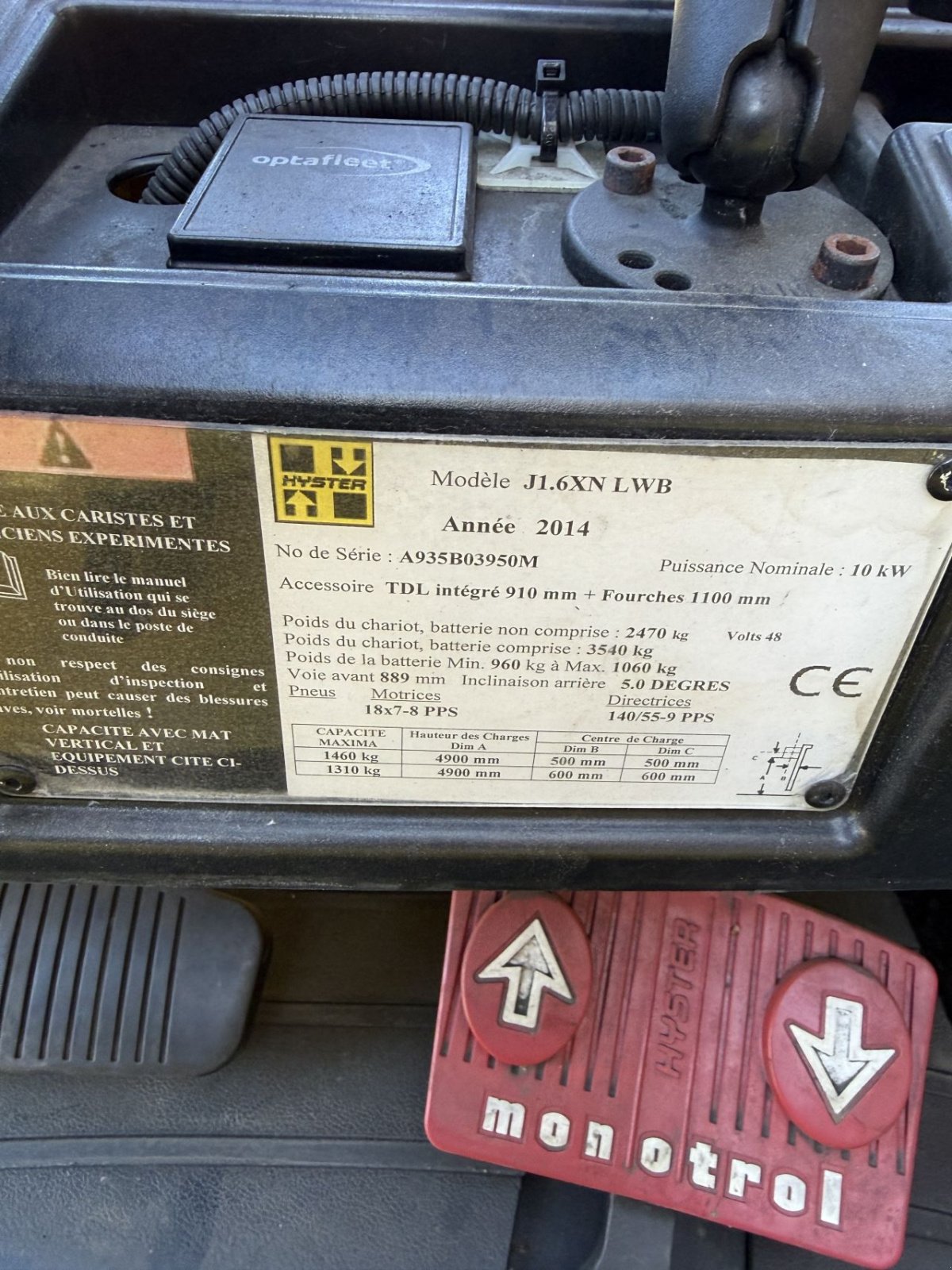 Frontstapler typu Hyster j1.6xn, Gebrauchtmaschine w Heythuysen (Zdjęcie 4)