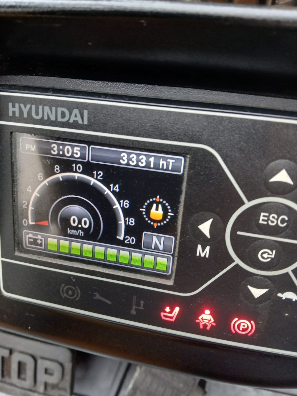 Frontstapler des Typs Hyundai 18BT-9, Gebrauchtmaschine in Ridderkerk (Bild 6)