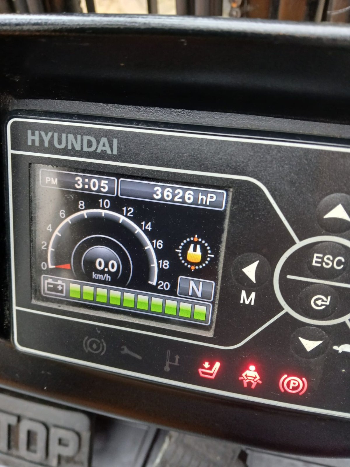 Frontstapler des Typs Hyundai 18BT-9, Gebrauchtmaschine in Ridderkerk (Bild 7)