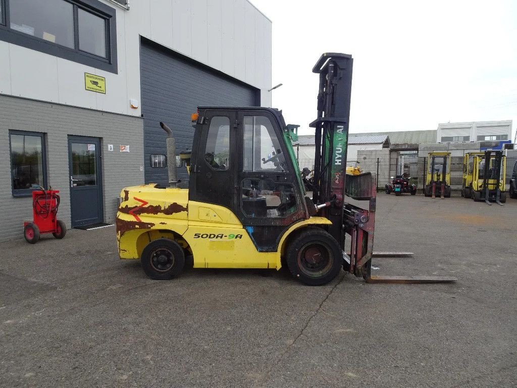 Frontstapler of the type Hyundai 50DA-9 50D, Gebrauchtmaschine in Zutphen (Picture 7)