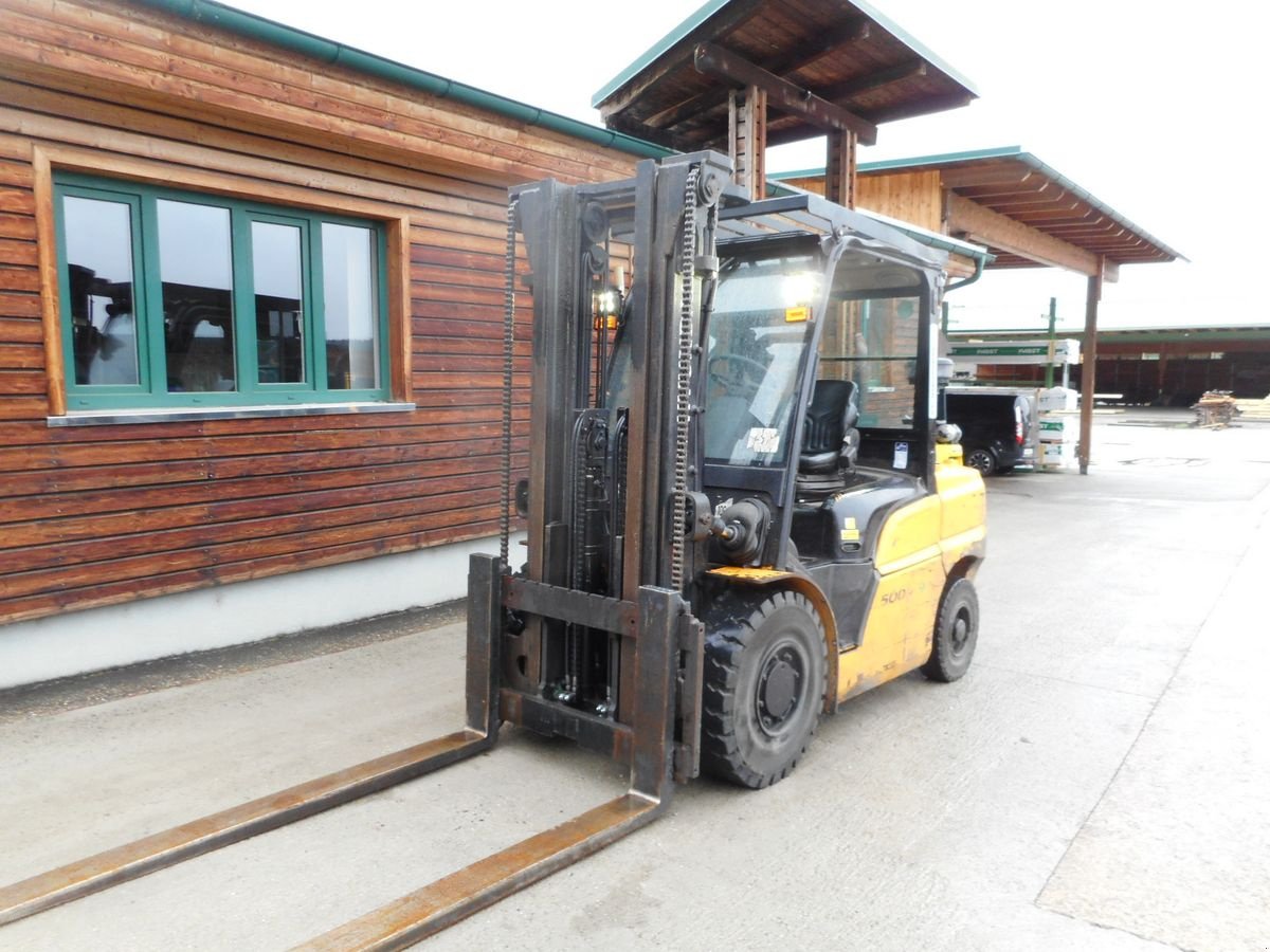 Frontstapler des Typs Hyundai 50DA-9 EURO5 ( Triplex 4,9m + 3. u. 4. Kreis ), Gebrauchtmaschine in St. Nikolai ob Draßling (Bild 2)