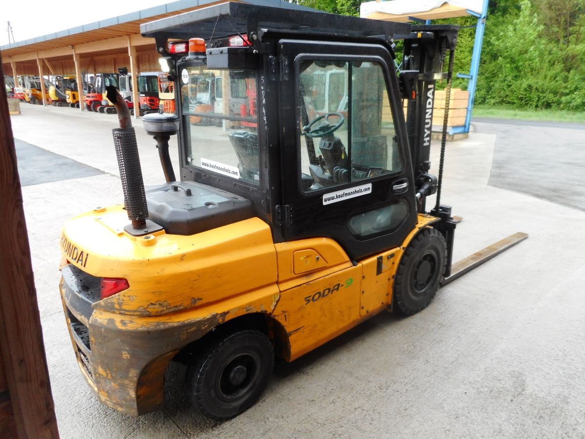 Frontstapler des Typs Hyundai 50DA-9 EURO5 ( Triplex 4,9m + 3. u. 4. Kreis ), Gebrauchtmaschine in St. Nikolai ob Draßling (Bild 4)