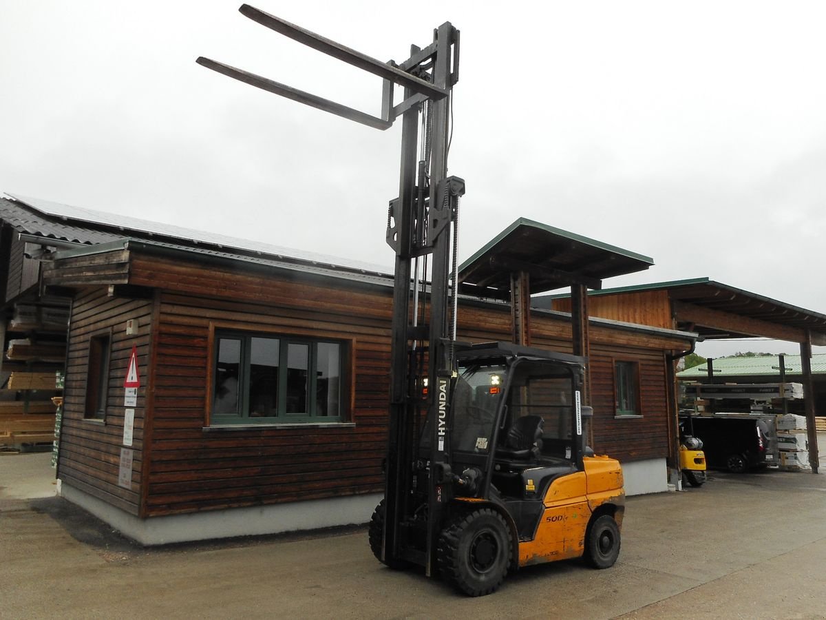 Frontstapler des Typs Hyundai 50DA-9 EURO5 ( Triplex 4,9m + 3. u. 4. Kreis ), Gebrauchtmaschine in St. Nikolai ob Draßling (Bild 19)