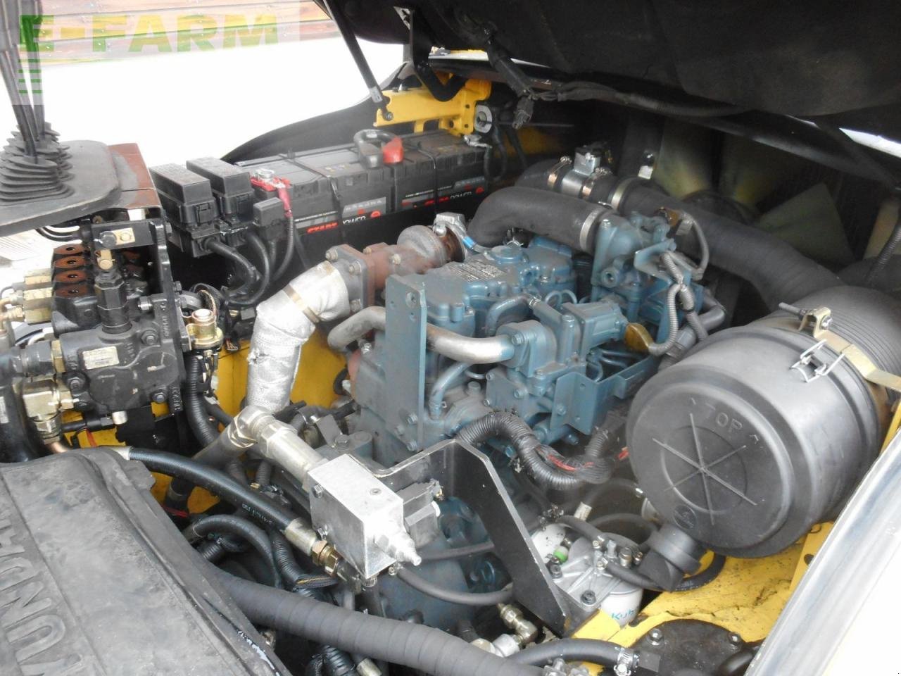 Frontstapler of the type Hyundai 50da-9a triplex 4,4m + ss + zv + zwillingsreifen, Gebrauchtmaschine in ST. NIKOLAI/DR. (Picture 11)