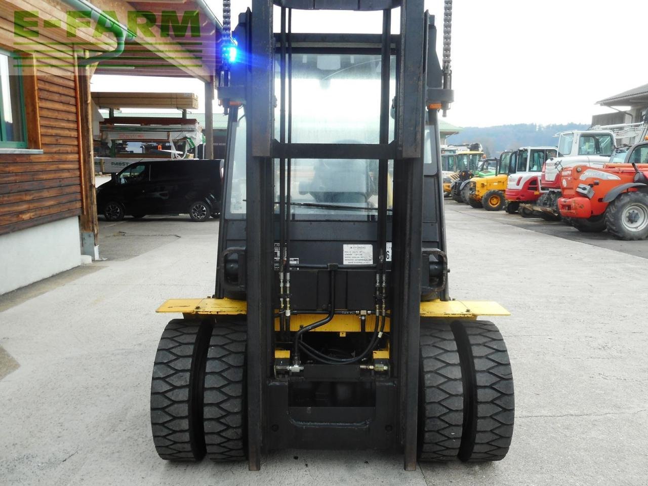 Frontstapler of the type Hyundai 50da-9a triplex 4,4m + ss + zv + zwillingsreifen, Gebrauchtmaschine in ST. NIKOLAI/DR. (Picture 20)