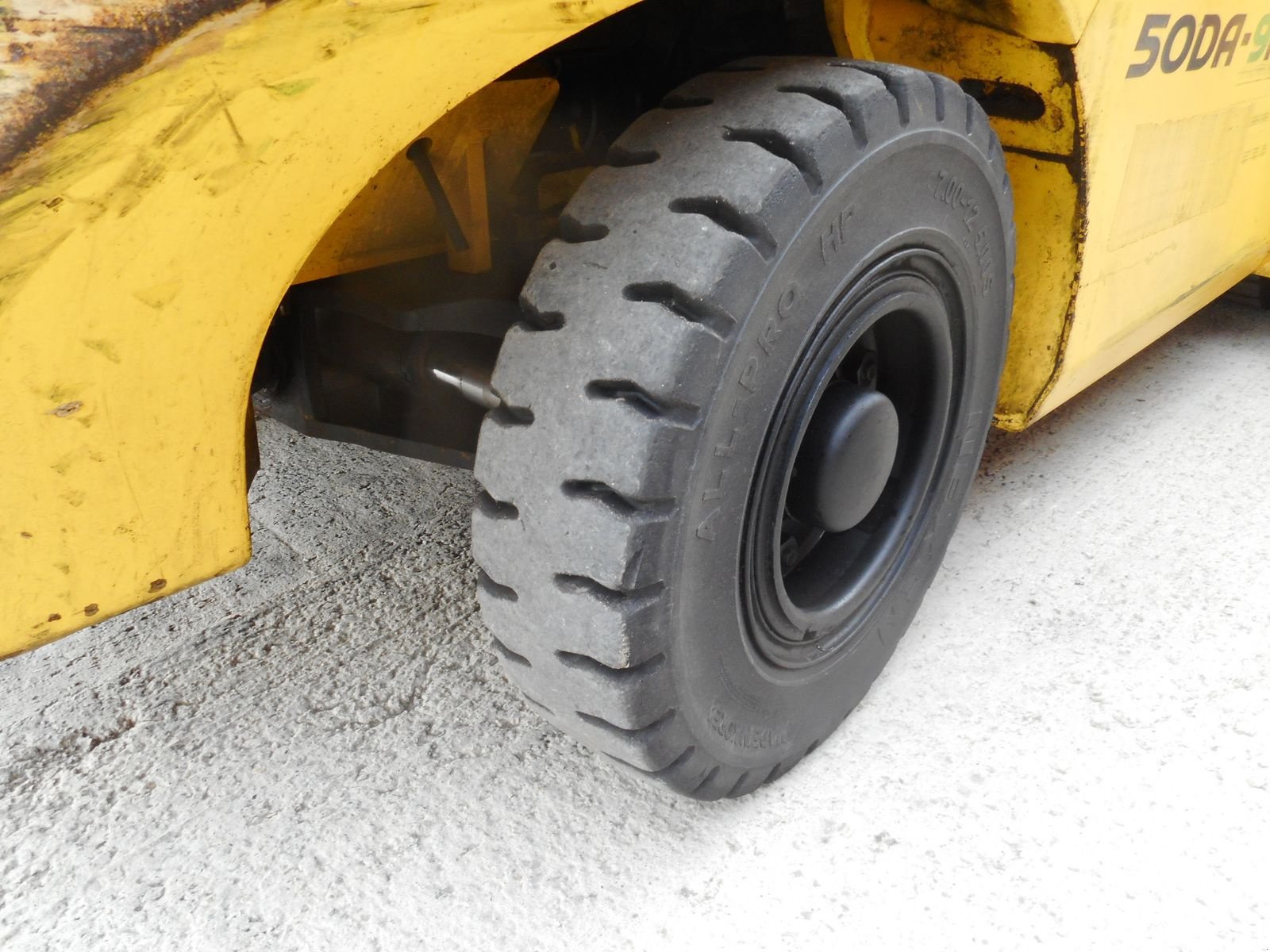 Frontstapler of the type Hyundai 50DA-9A Triplex 4,4m + SS + ZV + Zwillingsreifen, Gebrauchtmaschine in St. Nikolai ob Draßling (Picture 16)