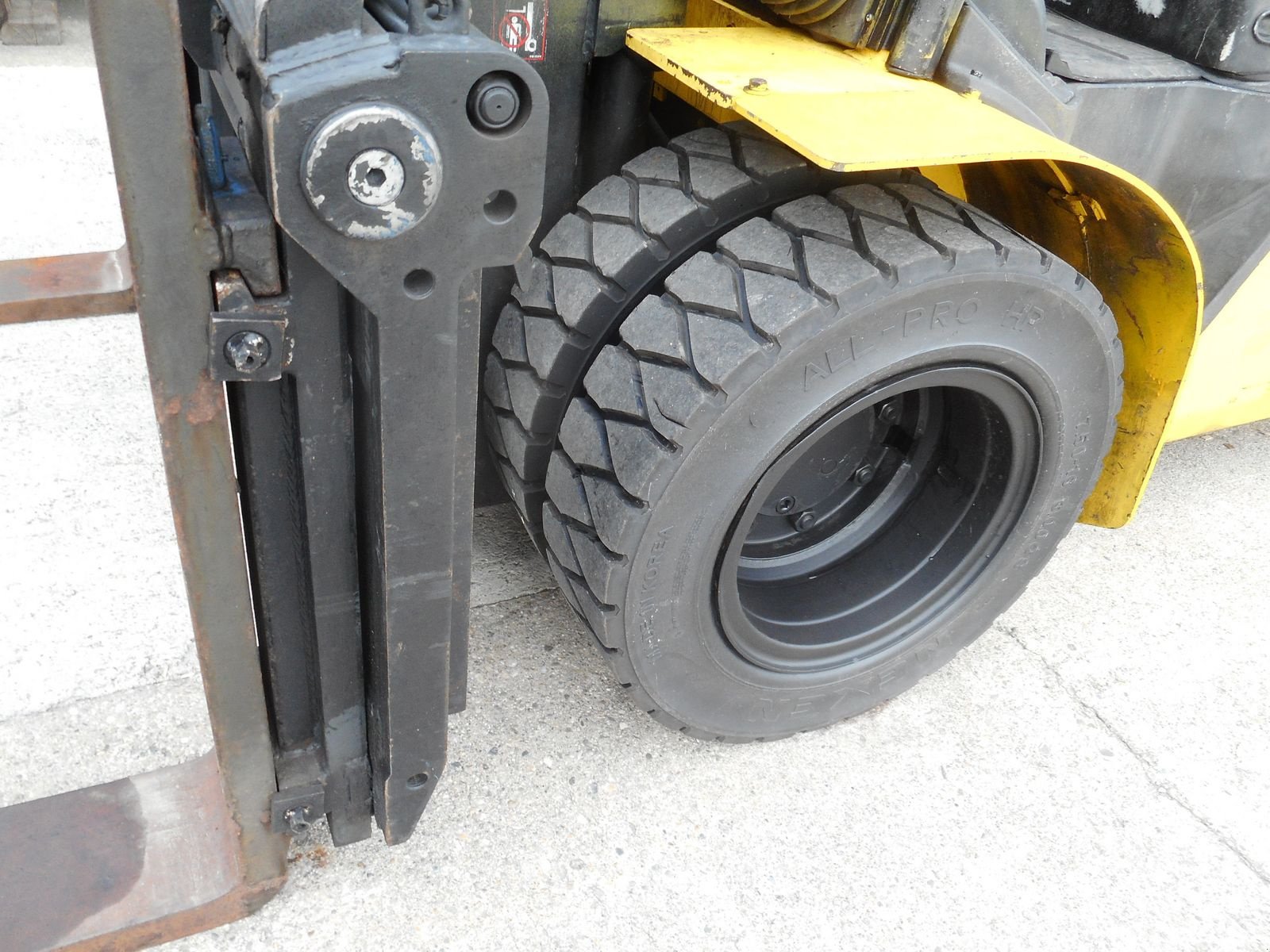 Frontstapler of the type Hyundai 50DA-9A Triplex 4,4m + SS + ZV + Zwillingsreifen, Gebrauchtmaschine in St. Nikolai ob Draßling (Picture 13)