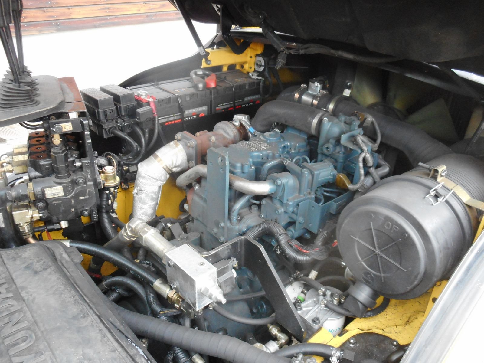 Frontstapler of the type Hyundai 50DA-9A Triplex 4,4m + SS + ZV + Zwillingsreifen, Gebrauchtmaschine in St. Nikolai ob Draßling (Picture 11)