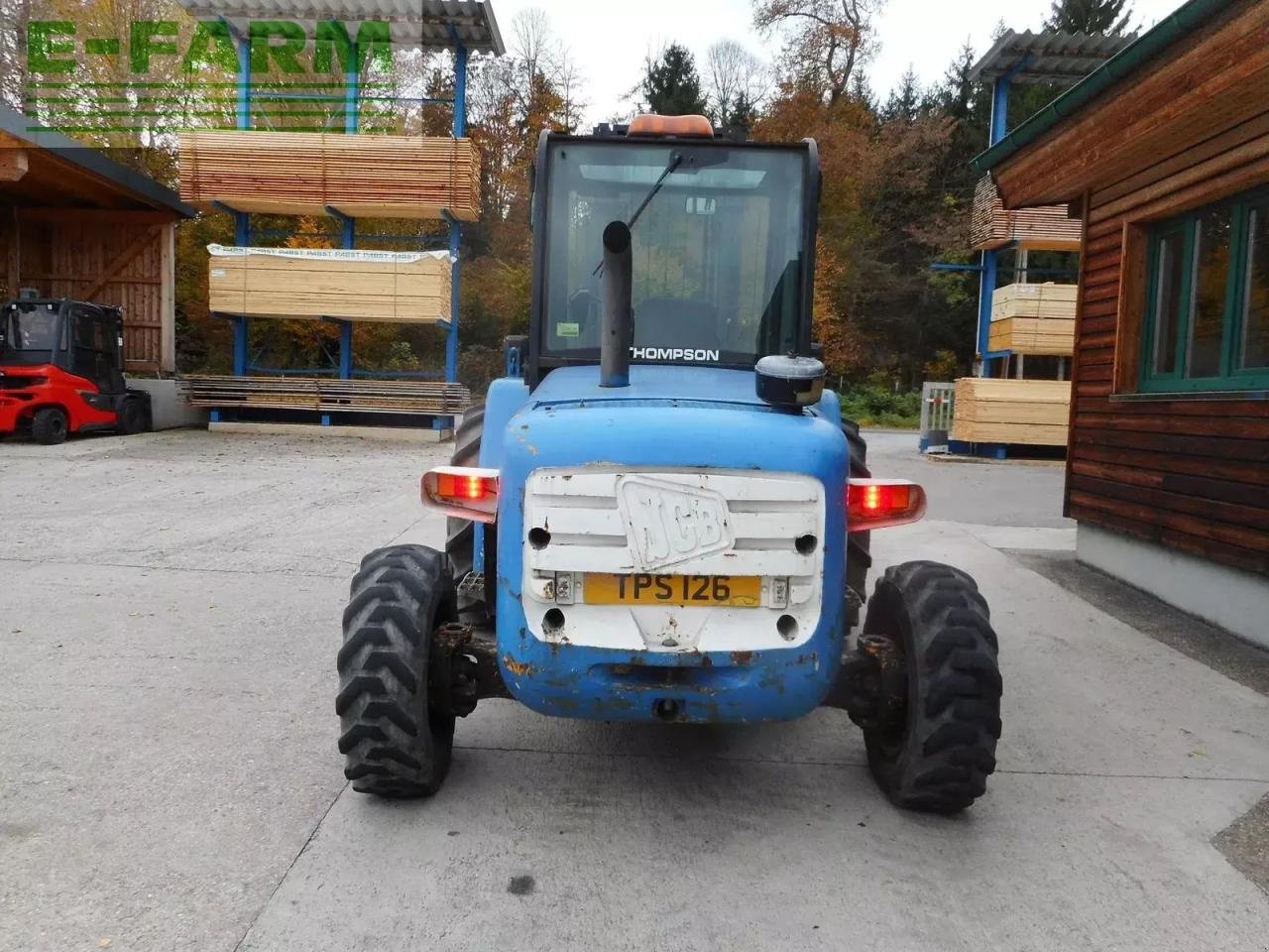 Frontstapler typu JCB 926-4 ( allrad ) triplex 5,5m, Gebrauchtmaschine v ST. NIKOLAI/DR. (Obrázek 3)