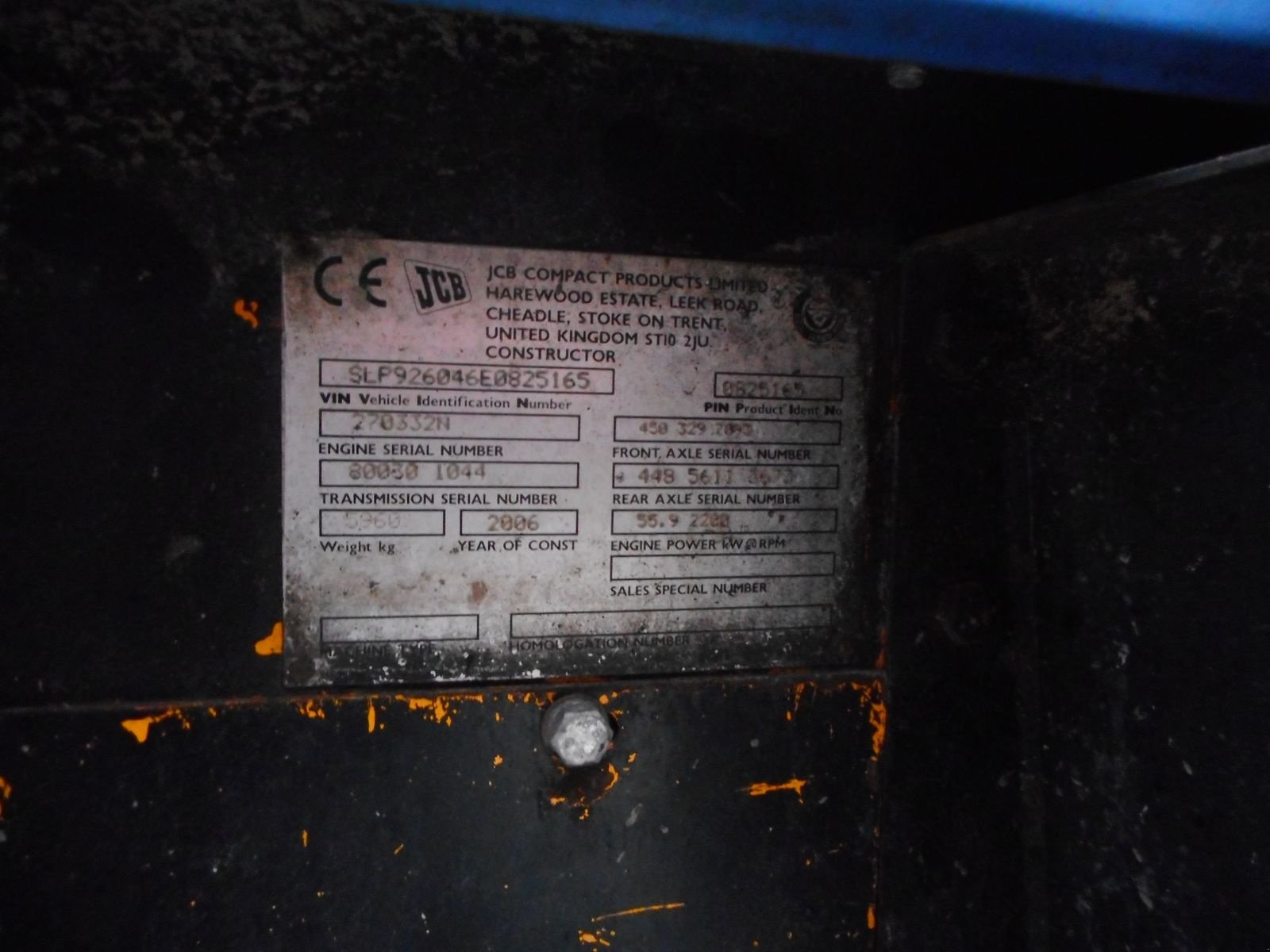 Frontstapler του τύπου JCB 926-4 ( Allrad ) Triplex 5,5m, Gebrauchtmaschine σε St. Nikolai ob Draßling (Φωτογραφία 11)