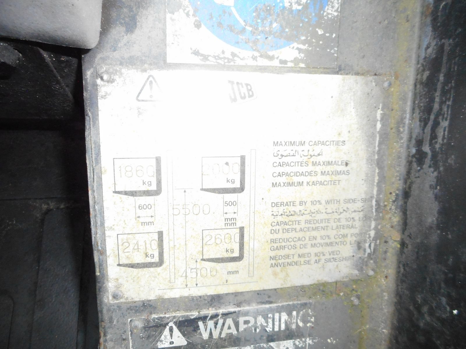 Frontstapler του τύπου JCB 926-4 ( Allrad ) Triplex 5,5m, Gebrauchtmaschine σε St. Nikolai ob Draßling (Φωτογραφία 9)