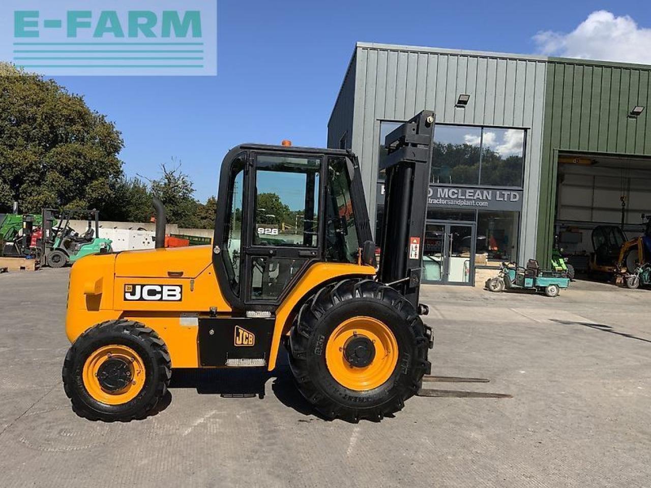 Frontstapler des Typs JCB 926 rough terrain fork lift (st24421), Gebrauchtmaschine in SHAFTESBURY (Bild 2)