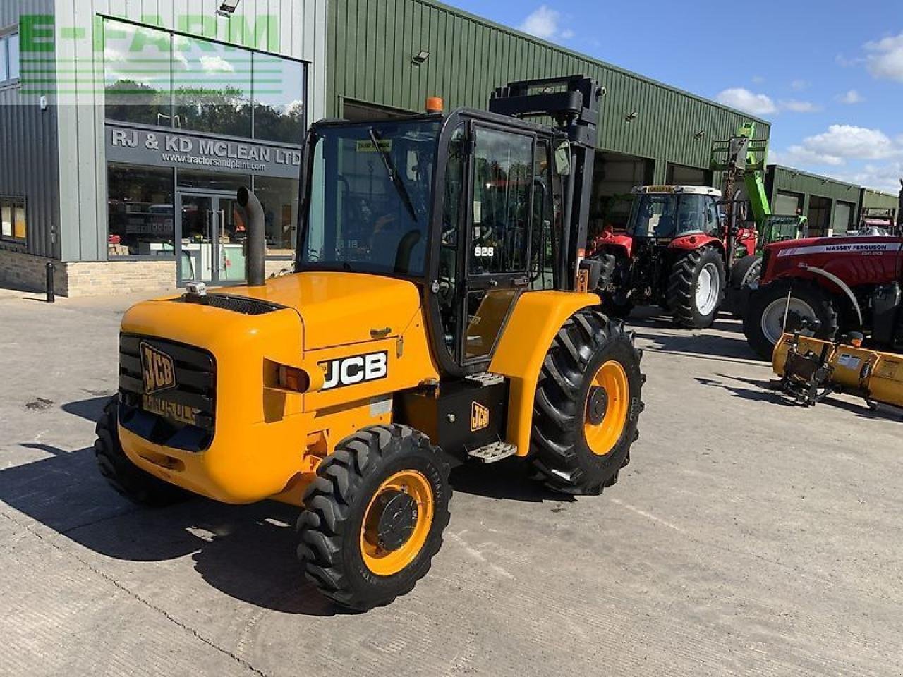 Frontstapler des Typs JCB 926 rough terrain fork lift (st24421), Gebrauchtmaschine in SHAFTESBURY (Bild 3)