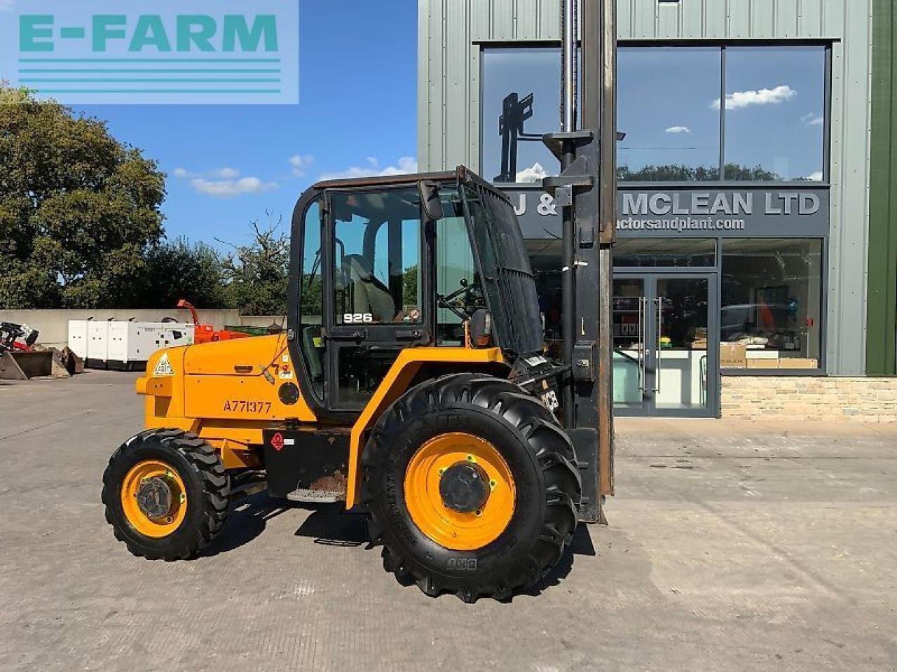 Frontstapler of the type JCB 926 rough terrain fork lift (st24556), Gebrauchtmaschine in SHAFTESBURY (Picture 12)