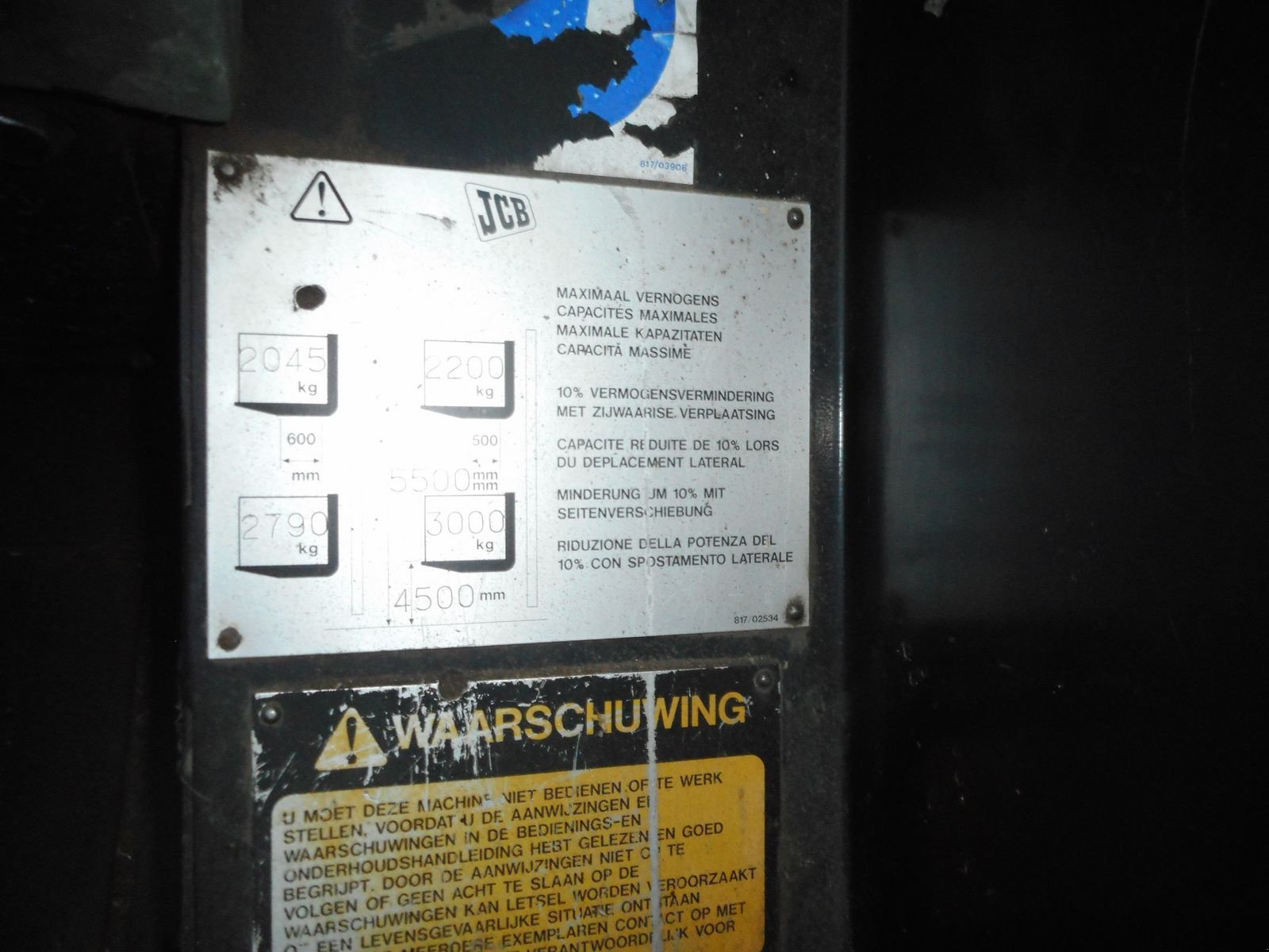 Frontstapler typu JCB 930 Allrad Triplex SS  Kabine, Gebrauchtmaschine v St. Nikolai ob Draßling (Obrázek 10)