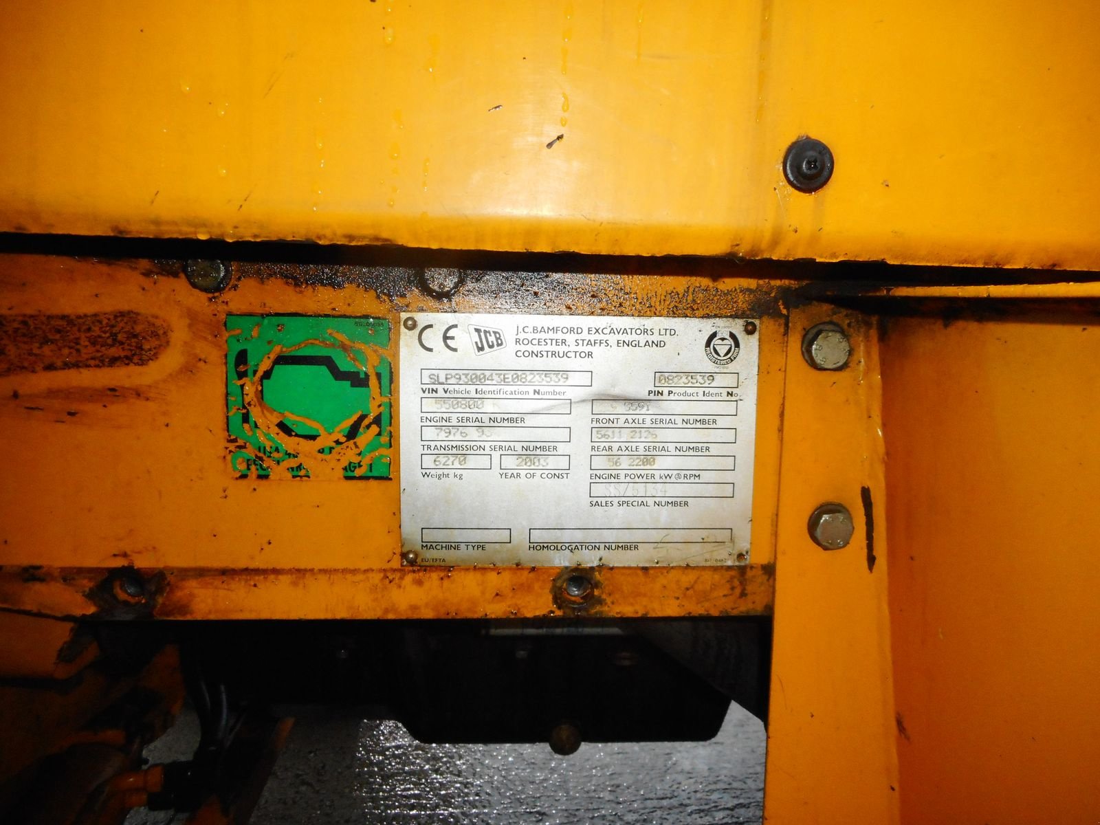 Frontstapler typu JCB 930 Allrad Triplex SS  Kabine, Gebrauchtmaschine v St. Nikolai ob Draßling (Obrázek 7)