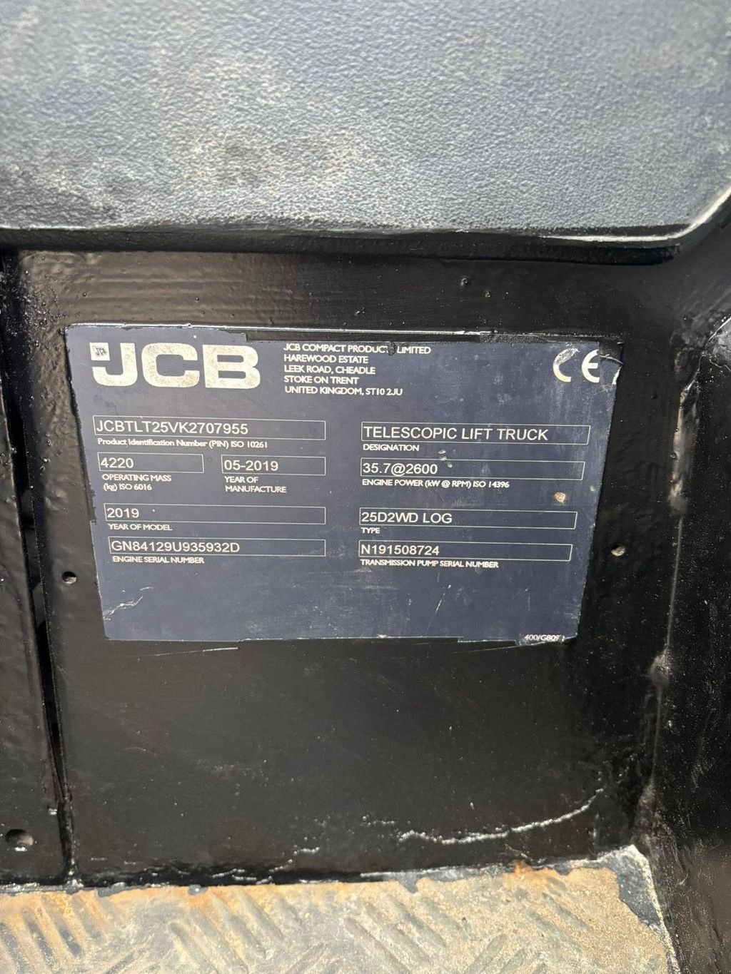 Frontstapler del tipo JCB Telescopic Lift Truck, Gebrauchtmaschine In Antwerpen (Immagine 8)