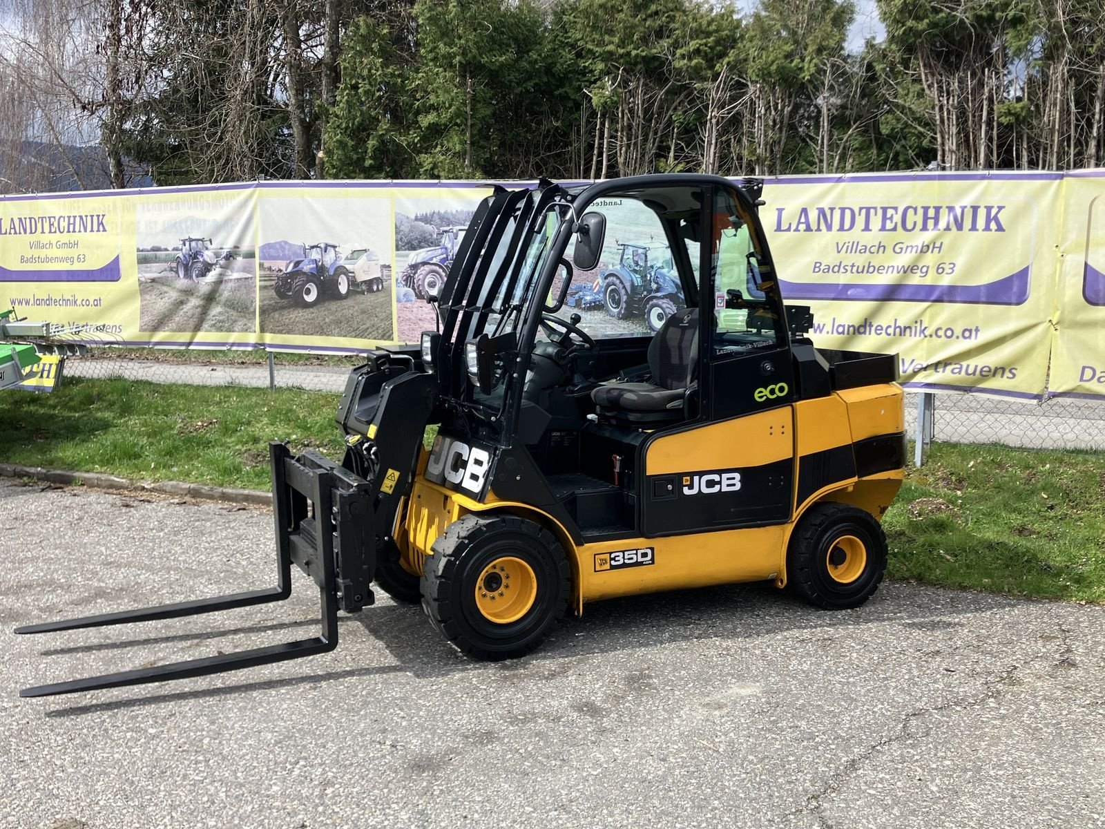 Frontstapler des Typs JCB Teletruck 35 d, Gebrauchtmaschine in Villach (Bild 2)