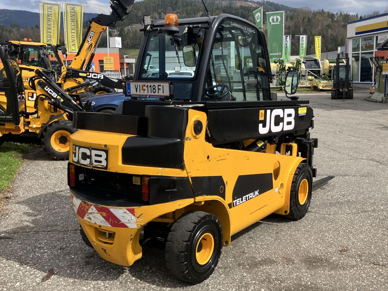 Frontstapler des Typs JCB Teletruck 35 d, Gebrauchtmaschine in Villach (Bild 4)