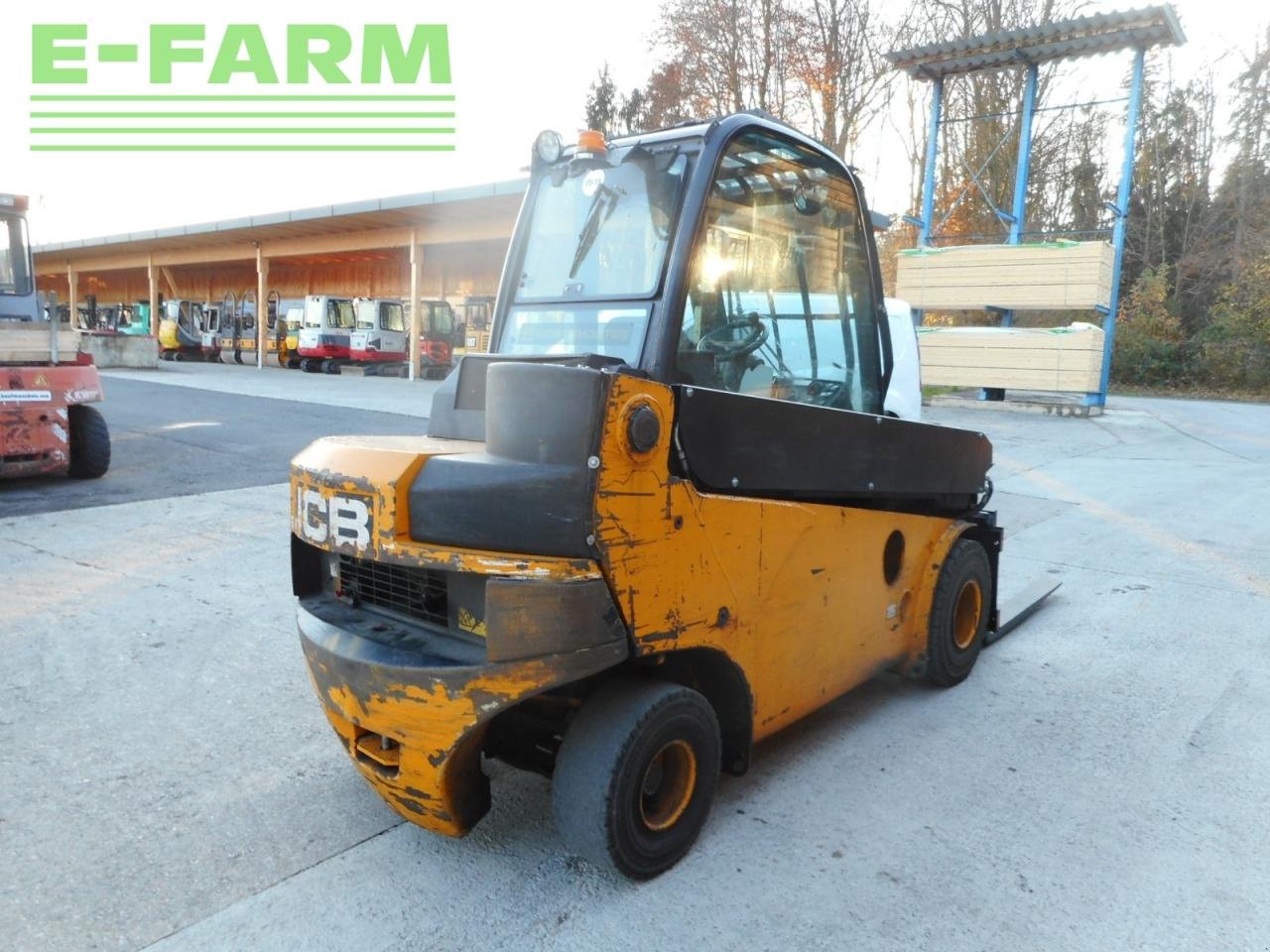 Frontstapler типа JCB teletruk tlt 35d, Gebrauchtmaschine в ST. NIKOLAI/DR. (Фотография 4)