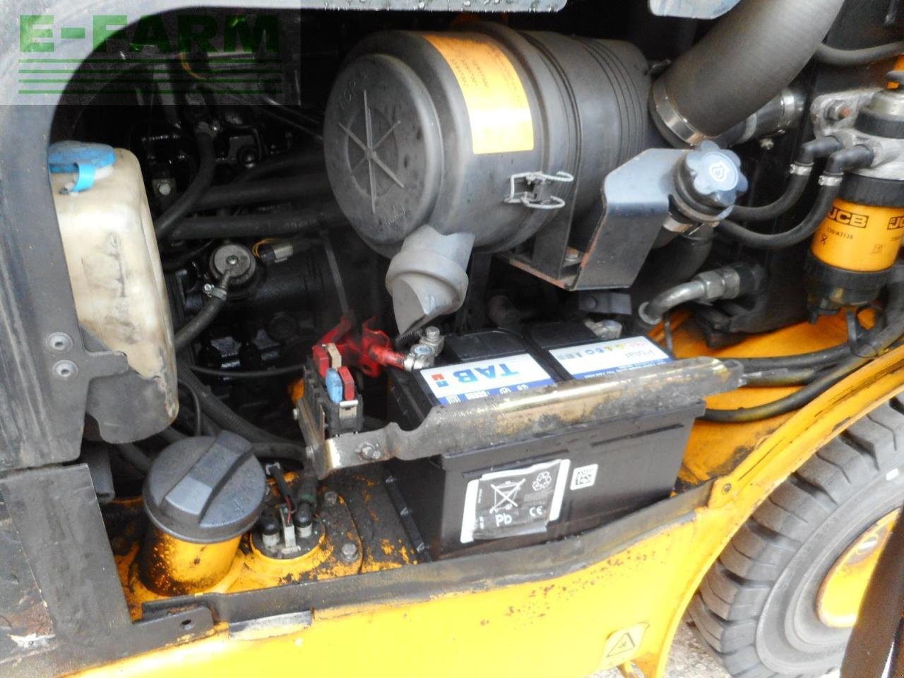 Frontstapler of the type JCB tlt 25 teletruck ( 4 meter - 2,5 tonnen ) telesk, Gebrauchtmaschine in ST. NIKOLAI/DR. (Picture 12)