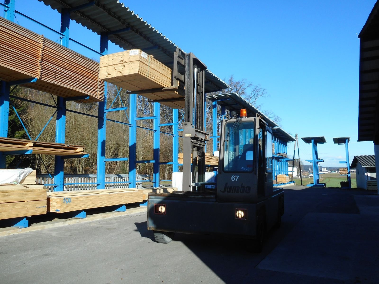 Frontstapler typu Jumbo J/SHP60/15/40 Dieselseitenstapler 6 Tonnen Hubkr, Gebrauchtmaschine w St. Nikolai ob Draßling (Zdjęcie 14)