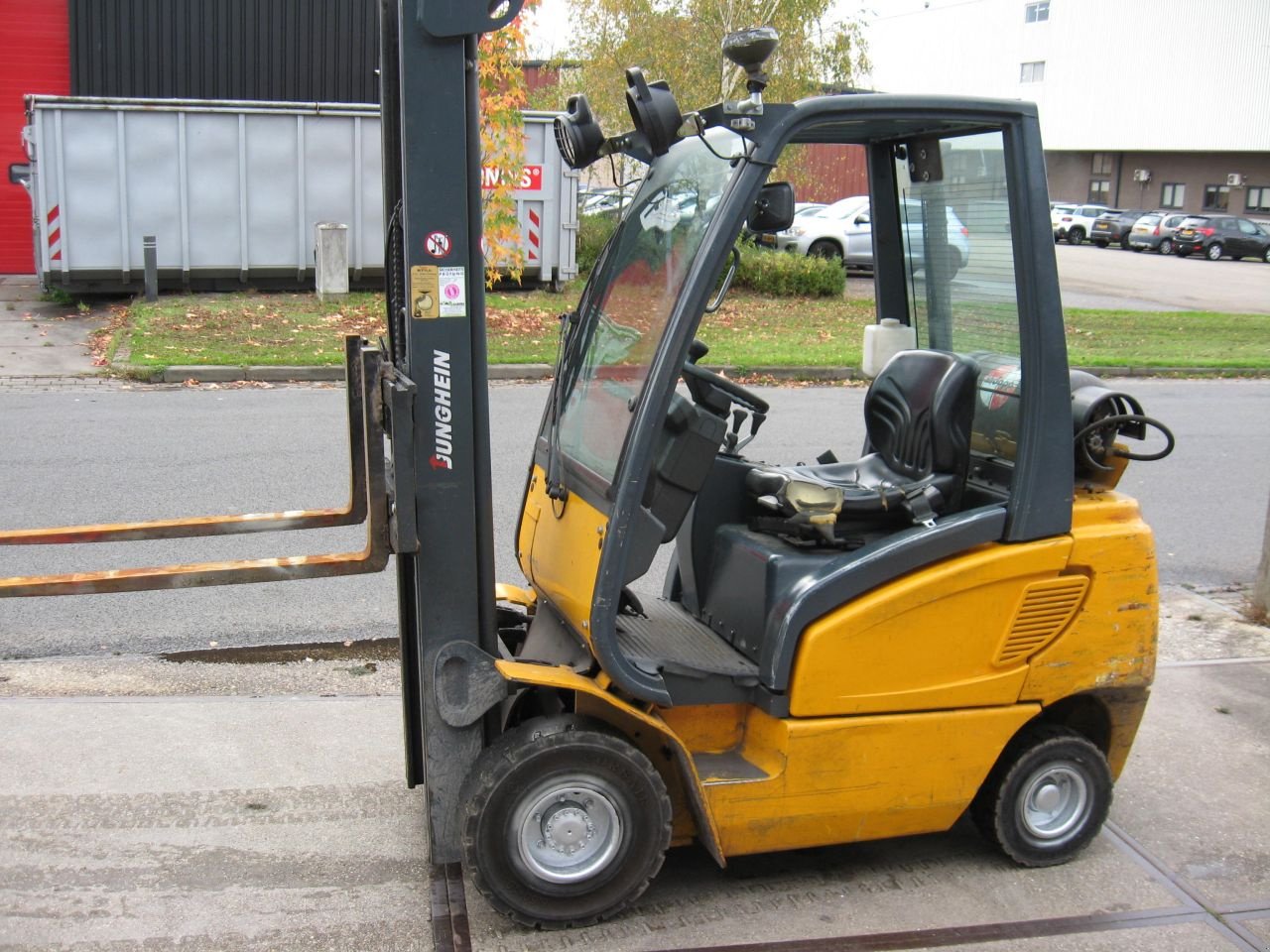 Frontstapler del tipo Jungheinrich -, Gebrauchtmaschine In Oldenzaal (Immagine 1)