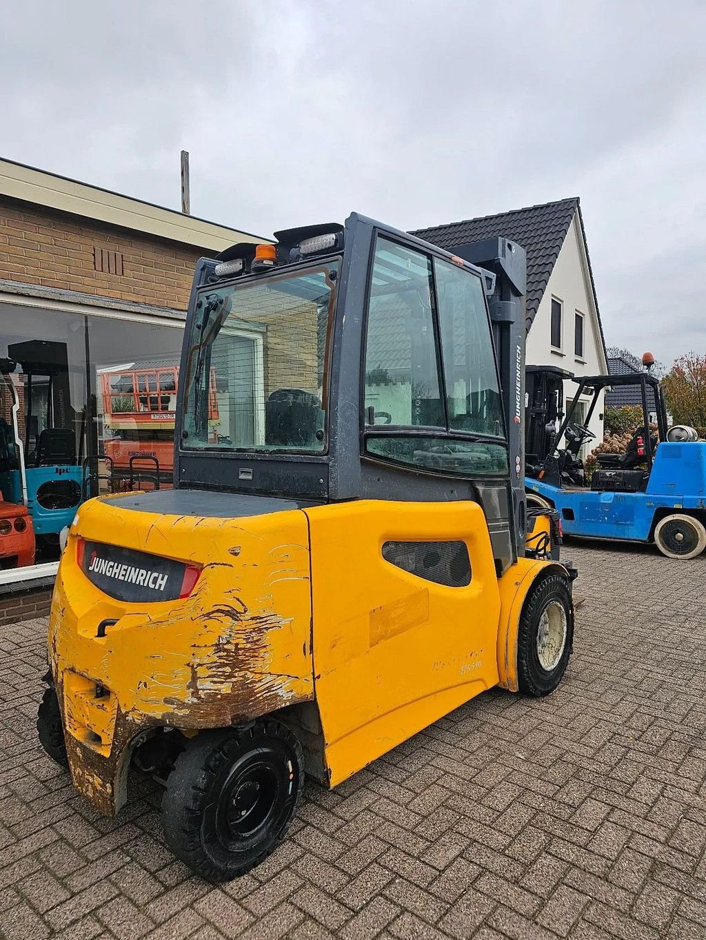 Frontstapler typu Jungheinrich 5 tons elektrische heftruck 2016 triplo, Gebrauchtmaschine w Scherpenzeel (Zdjęcie 9)