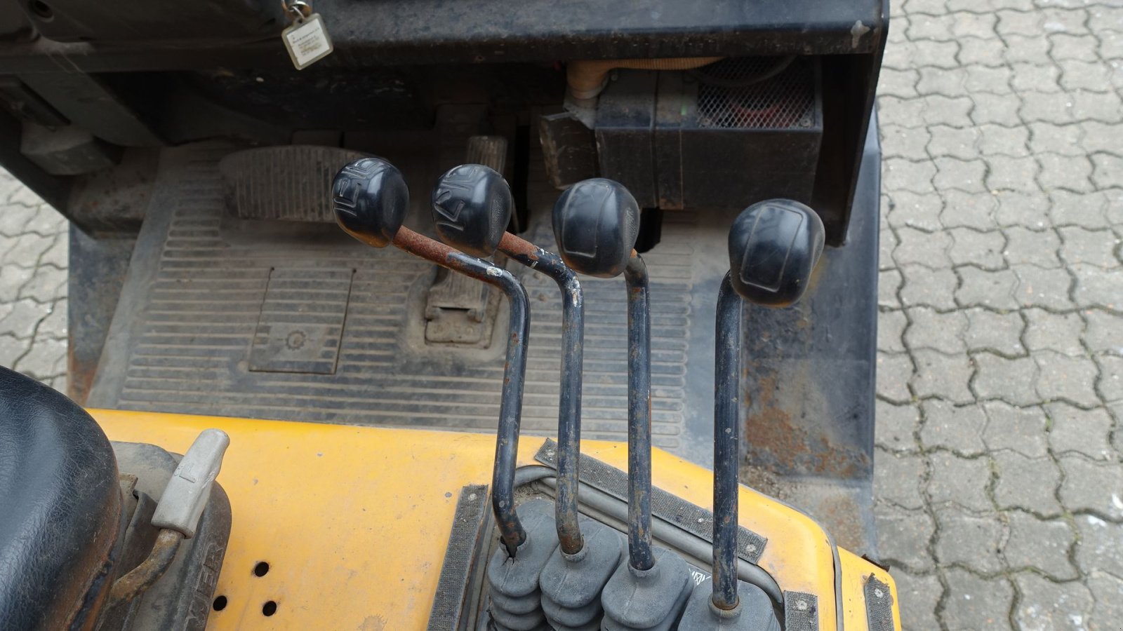 Frontstapler des Typs Jungheinrich DFG 25 // 2500 KG DIESEL // GAFFELFLYTER OG SIDESKIFT, Gebrauchtmaschine in Skive (Bild 7)