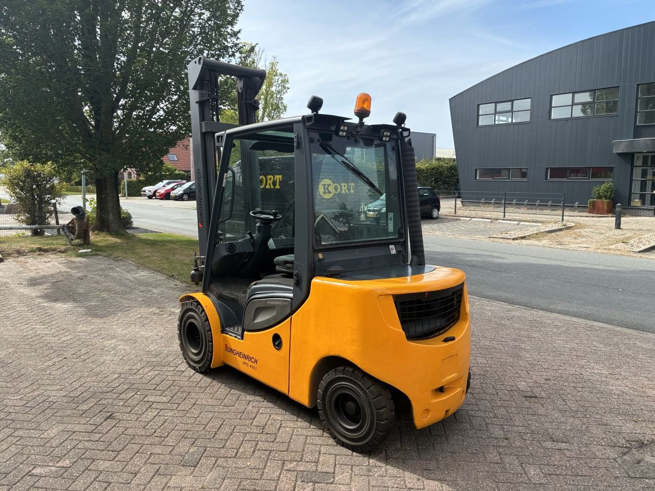 Frontstapler del tipo Jungheinrich DFG 435S, Gebrauchtmaschine In Winkel (Immagine 3)