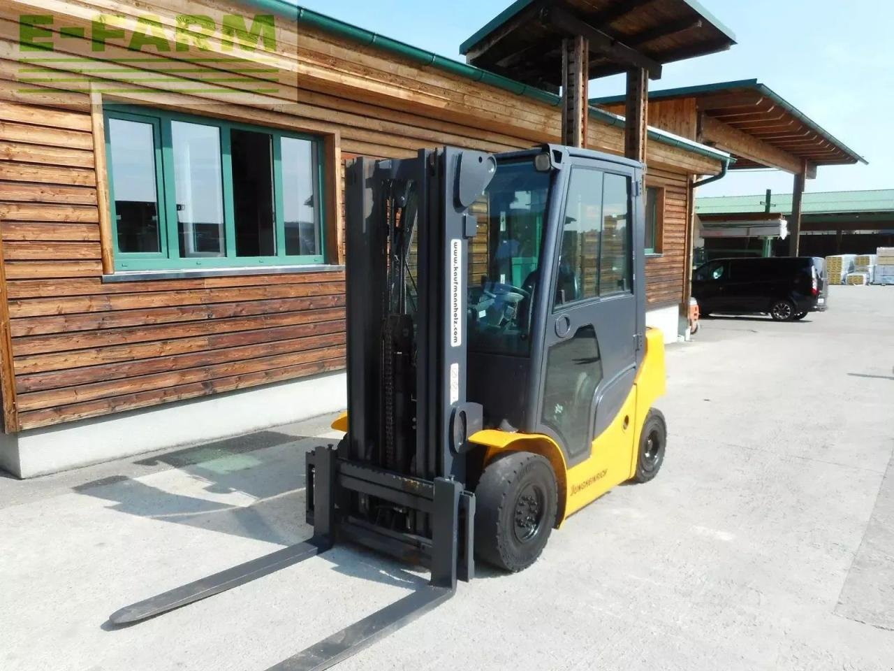 Frontstapler del tipo Jungheinrich dfg425s triplex 4,4m + ss + kabine, Gebrauchtmaschine In ST. NIKOLAI/DR. (Immagine 2)