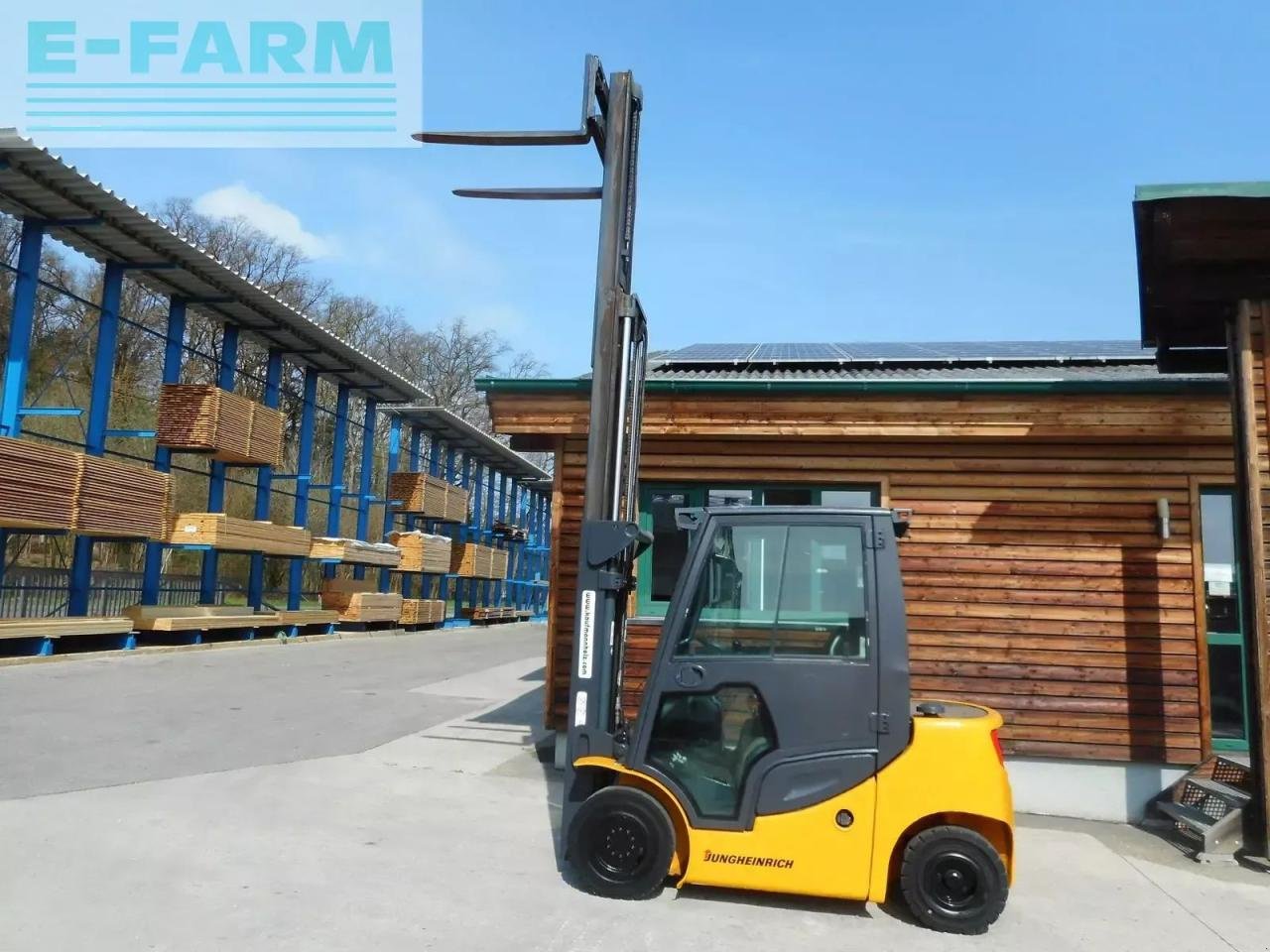 Frontstapler del tipo Jungheinrich dfg425s triplex 4,4m + ss + kabine, Gebrauchtmaschine In ST. NIKOLAI/DR. (Immagine 17)