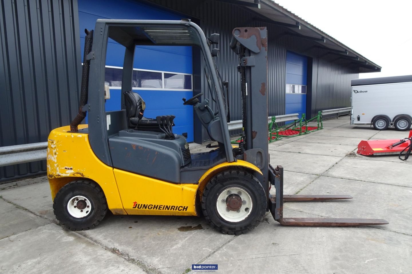 Frontstapler от тип Jungheinrich DFG430, Gebrauchtmaschine в Deurne (Снимка 6)