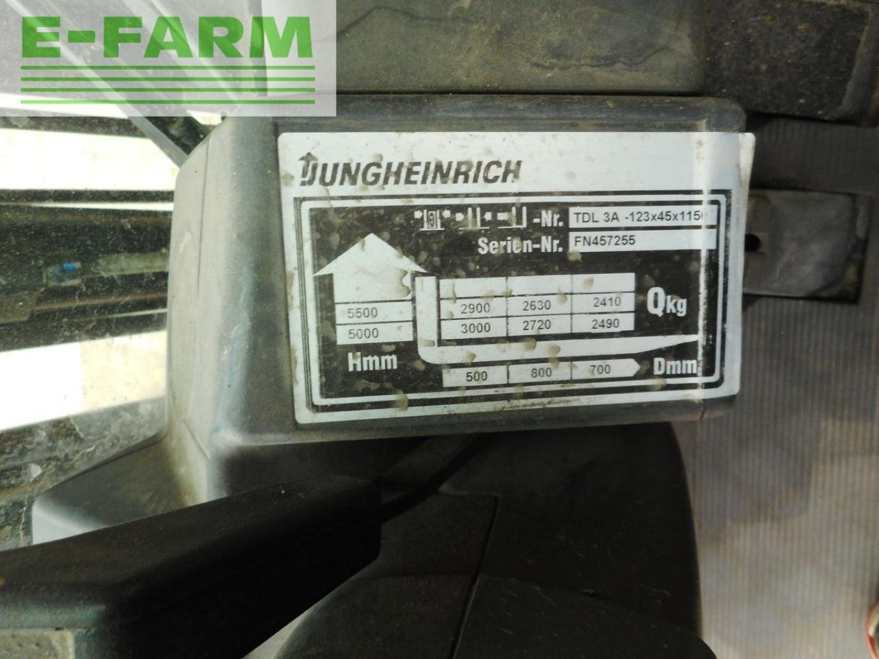 Frontstapler tip Jungheinrich dfg430s triplex 5,5m + ss + 4. kreis, Gebrauchtmaschine in ST. NIKOLAI/DR. (Poză 8)