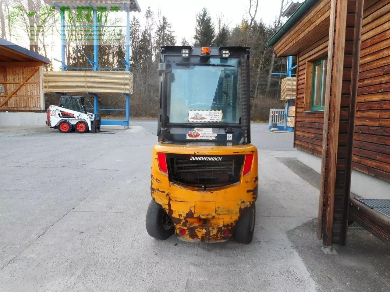 Frontstapler del tipo Jungheinrich dfg435s triplexfreihubmast 5,5m + ss + zv + halb, Gebrauchtmaschine In ST. NIKOLAI/DR. (Immagine 3)