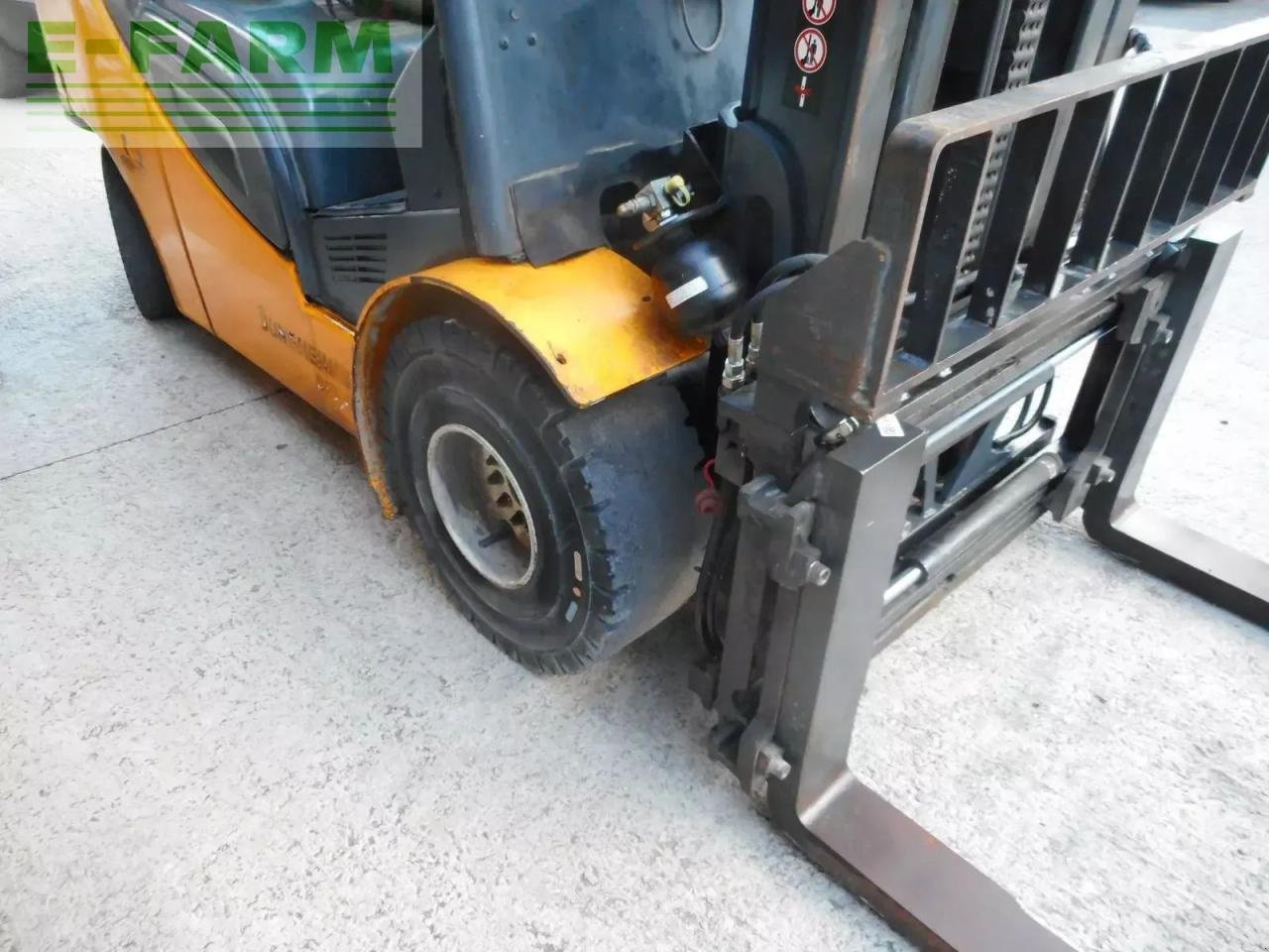 Frontstapler del tipo Jungheinrich dfg435s triplexfreihubmast 5,5m + ss + zv + halb, Gebrauchtmaschine In ST. NIKOLAI/DR. (Immagine 14)