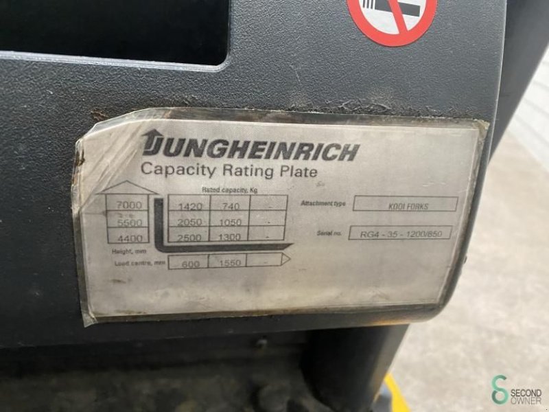 Frontstapler Türe ait Jungheinrich EFG 430, Gebrauchtmaschine içinde Wijchen (resim 5)
