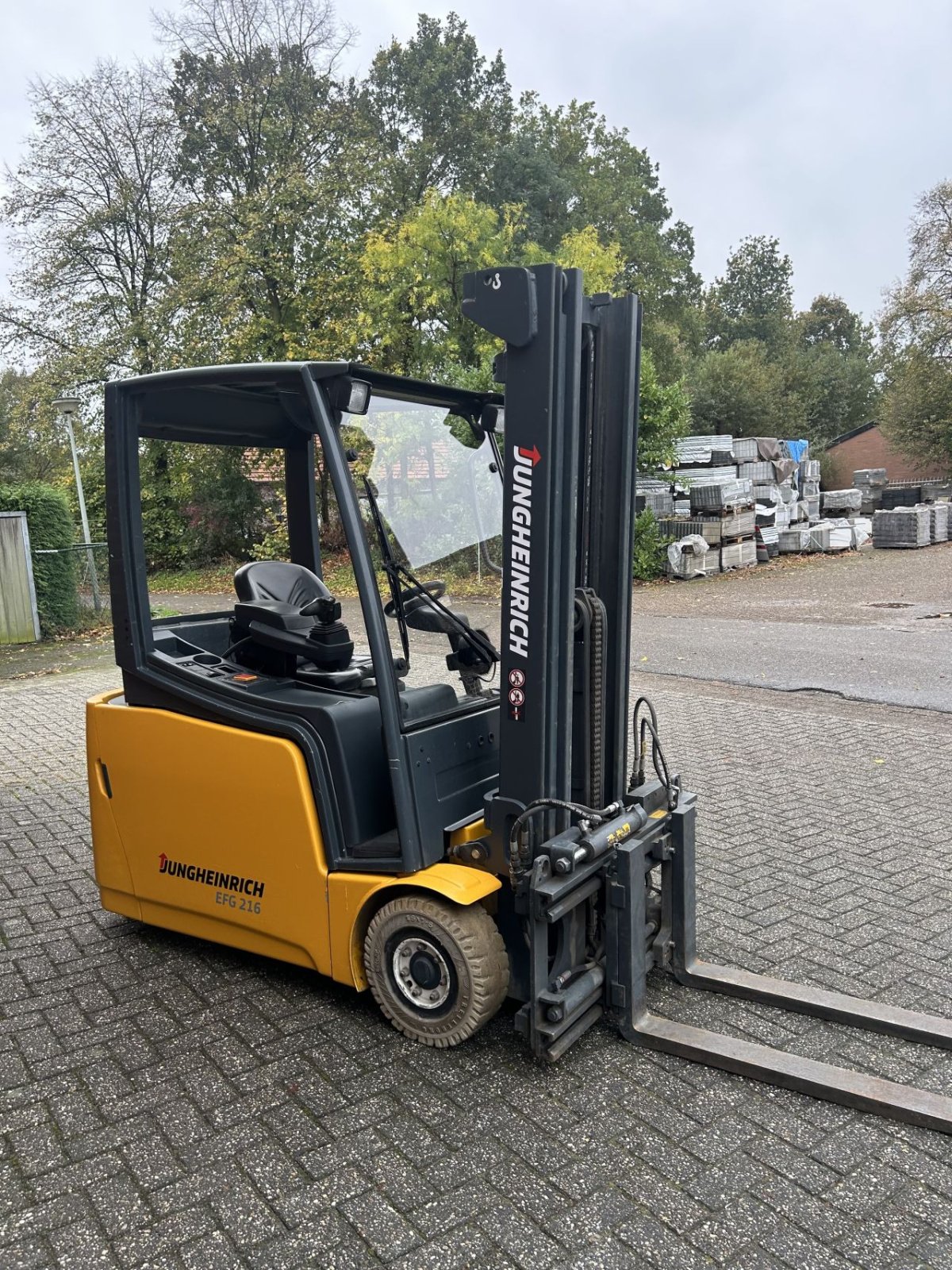 Frontstapler of the type Jungheinrich efg216, Gebrauchtmaschine in Heythuysen (Picture 2)