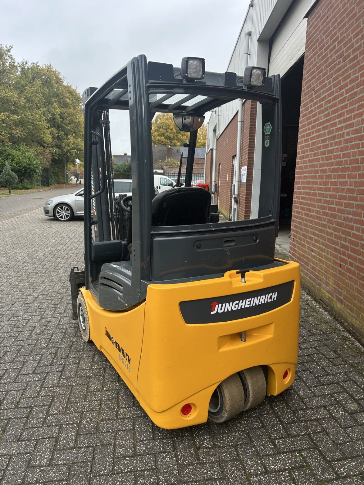 Frontstapler of the type Jungheinrich efg216, Gebrauchtmaschine in Heythuysen (Picture 3)
