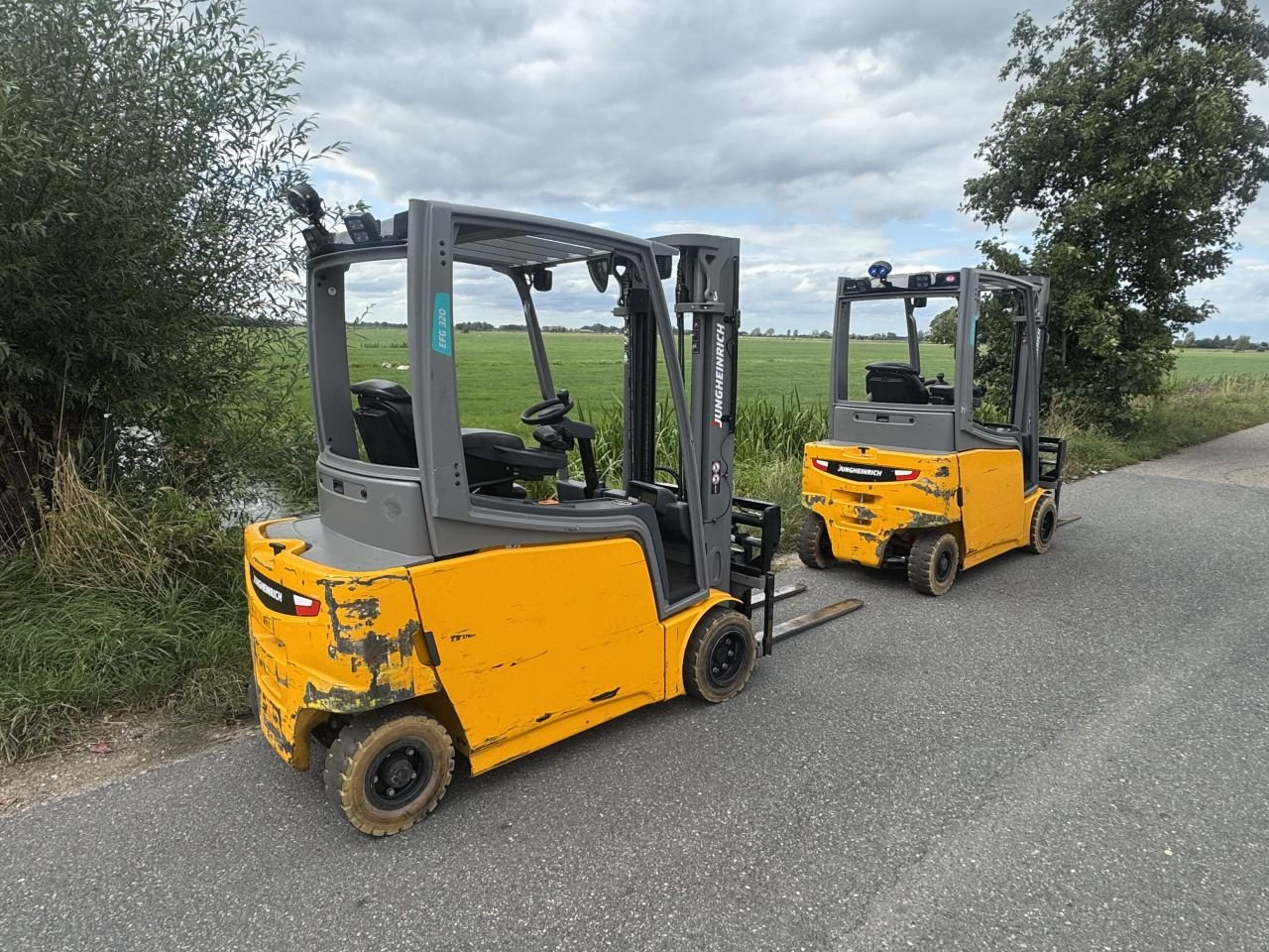 Frontstapler of the type Jungheinrich EFG220, Gebrauchtmaschine in Giessenburg (Picture 3)
