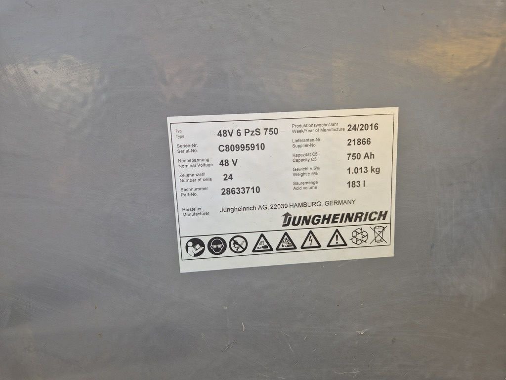 Frontstapler del tipo Jungheinrich EFG320, Gebrauchtmaschine In Mijdrecht (Immagine 11)