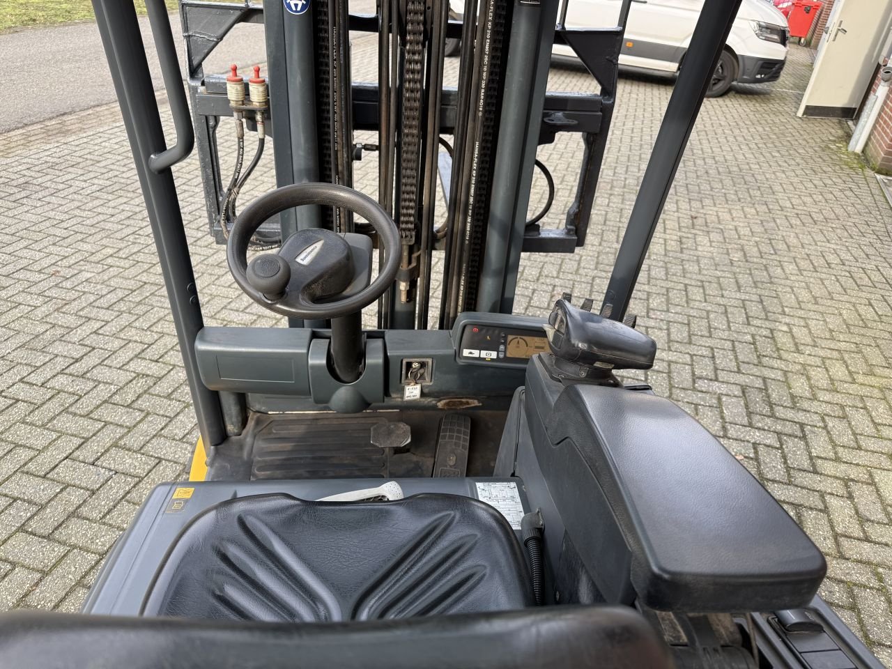 Frontstapler des Typs Jungheinrich efg320, Gebrauchtmaschine in Heythuysen (Bild 3)