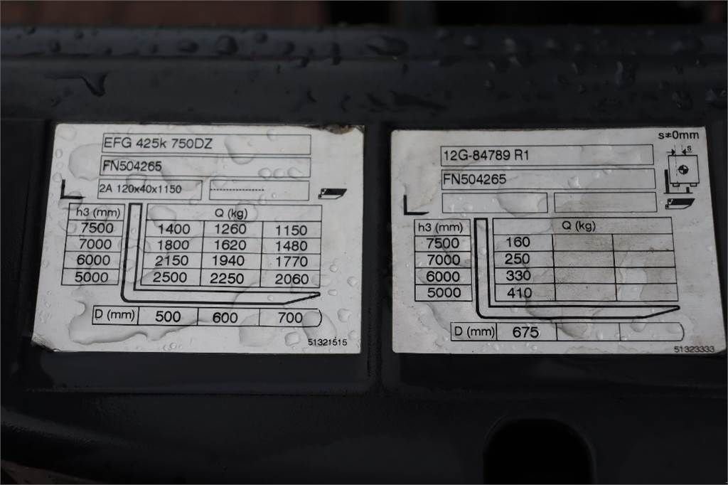 Frontstapler типа Jungheinrich EFG425K Valid inspection, *Guarantee! Electric, Li, Gebrauchtmaschine в Groenlo (Фотография 11)
