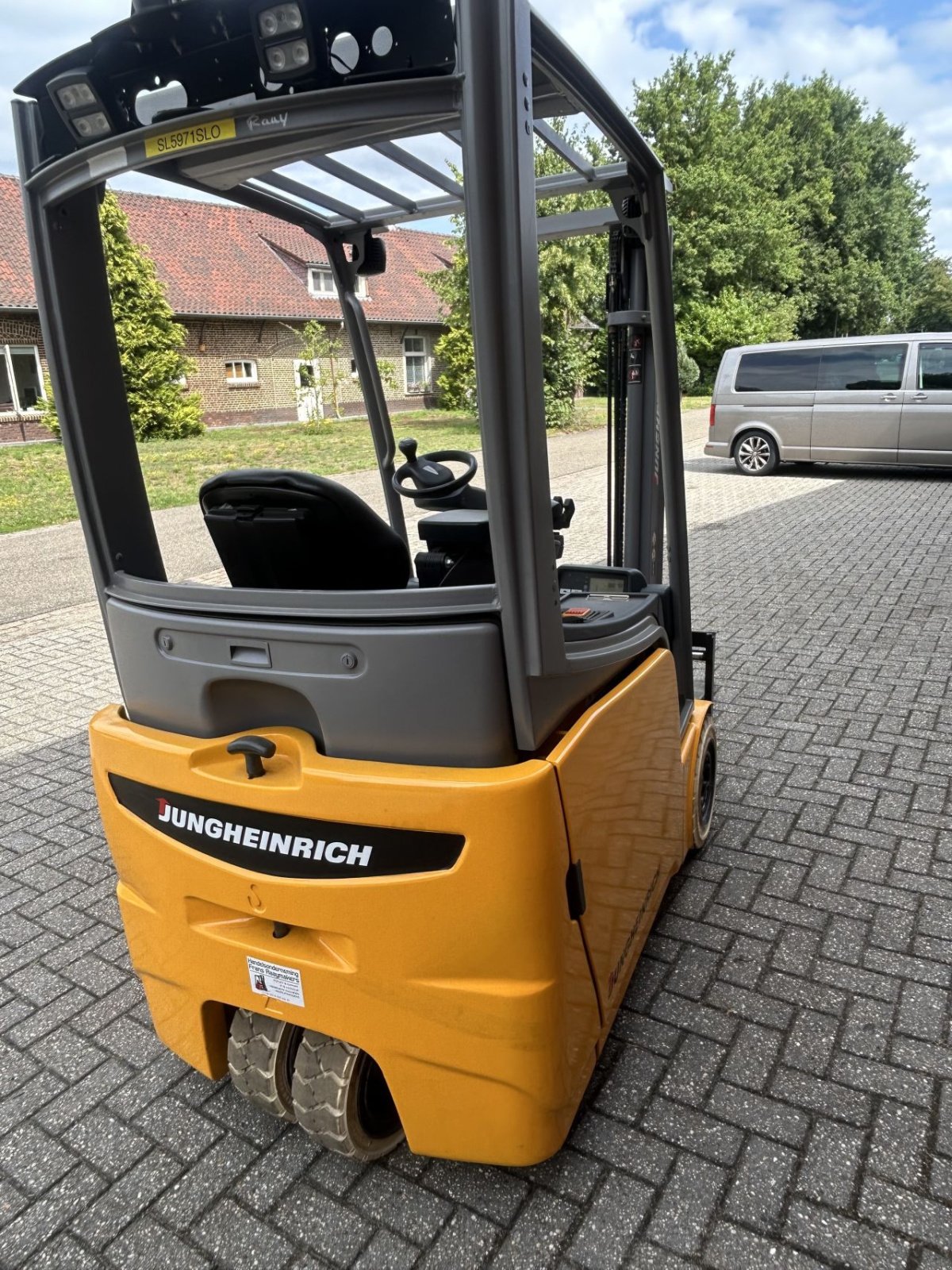 Frontstapler of the type Jungheinrich rgg216k, Gebrauchtmaschine in Heythuysen (Picture 4)