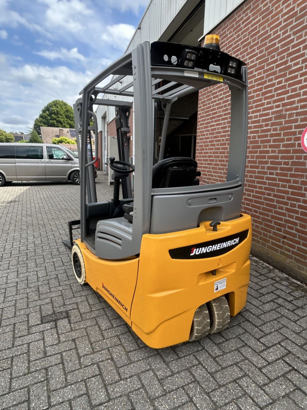 Frontstapler of the type Jungheinrich rgg216k, Gebrauchtmaschine in Heythuysen (Picture 3)