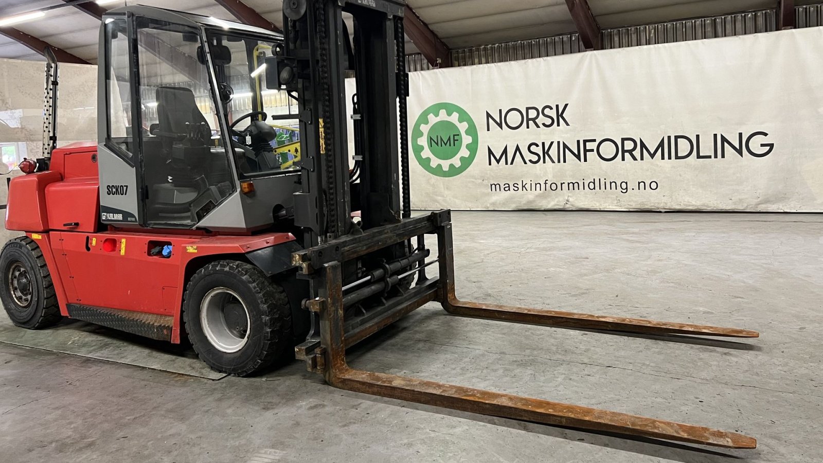 Frontstapler του τύπου Kalmar DCF 80-6 #Kun 5420 Timer, Gebrauchtmaschine σε Ølen (Φωτογραφία 4)